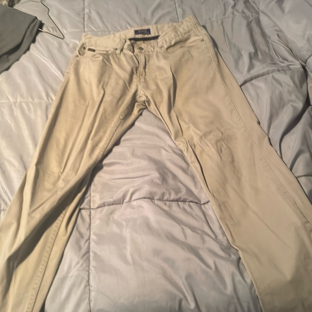 Men’s stylish pant for button downs polo Ralph Lauren Khaki 30x30